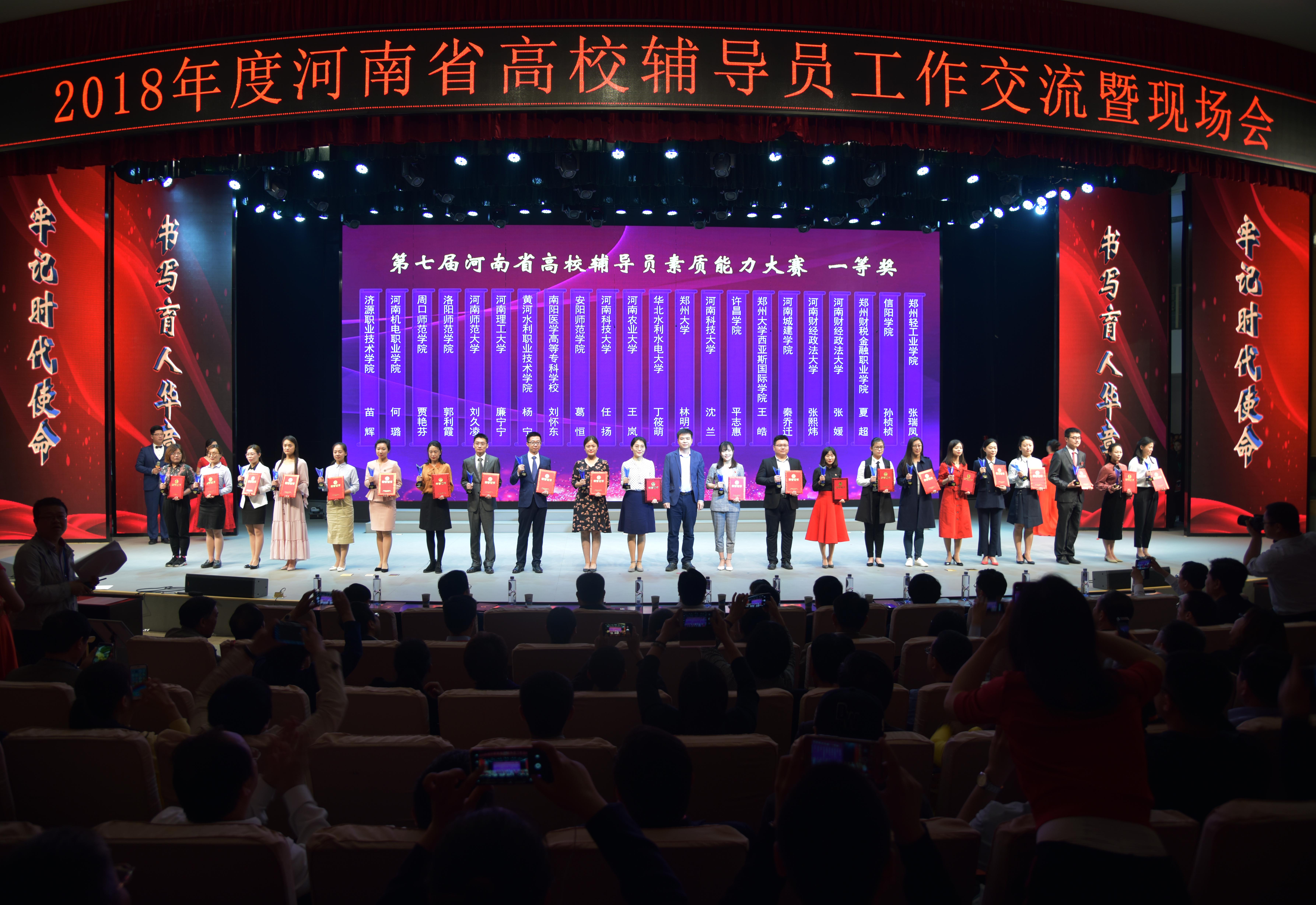 4大会对第七届全省高校辅导员素质能力大赛获奖个人颁奖.JPG