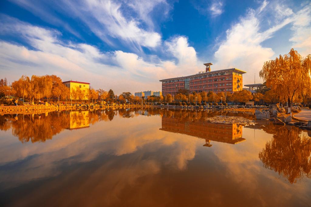 淮南师范学院风景图片